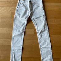 Jeans uomo Dondup bianchi tg 31