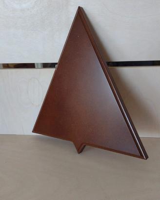 TARGHE IN MDF VERNICIATO NOCE PZ.50