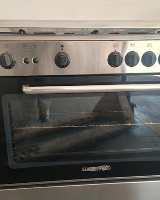 cucina in acciaio  tutto forno