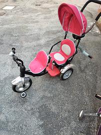 triciclo doppia seduta 