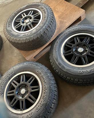 Cerchi in lega Jeep Wrangler JK 17X7.5 245/75R17