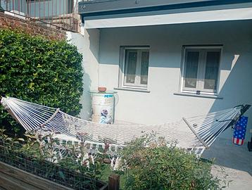 Amaca da giardino in teak