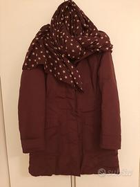 giubbotto invernale benetton bordeaux