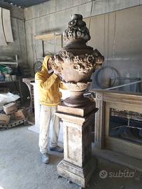 URNE FRUTTA CON PIEDISTALLI