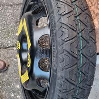 Cerchioni AUDI con pneumatici,ruotino nuovo bullon