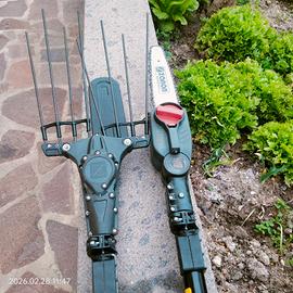 kit  raccolta olive potatura ,batteria zaino