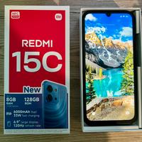 Xiaomi redmi 15C nero NUOVO + Pellicola gel