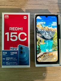Xiaomi redmi 15C nero NUOVO + Pellicola gel
