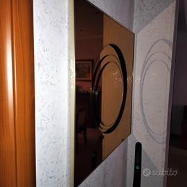 specchio anni 70 fume'80x80