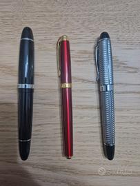 Lotto penne stilografiche De agostini