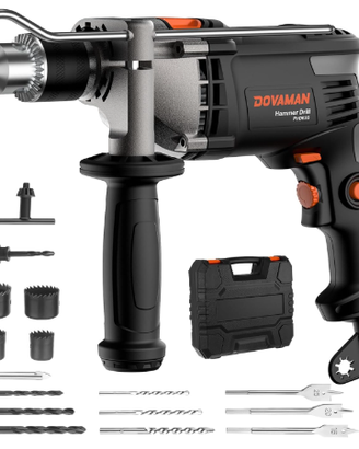 DOVAMAN Trapano a Percussione 850W, Funzione 2 in1