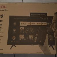 SmartTV 32" TCL 32ES570F con telecomando e scatola