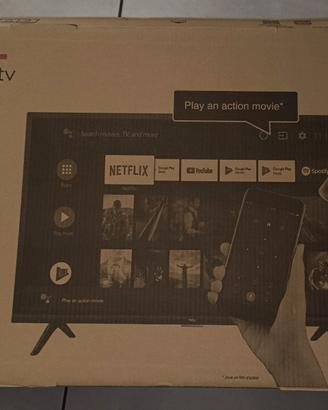 SmartTV 32" TCL 32ES570F con telecomando e scatola