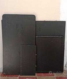 Scrivania con piano estraibile