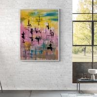 Dipinto su tela quadro astratto arte contemporanea