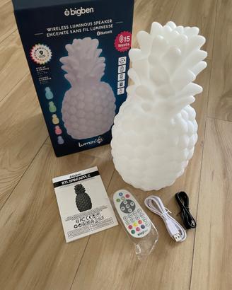 Speaker Bluetooth Luminoso a forma di Ananas - Big