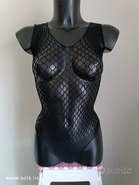 Body donna gotico elasticizzato 