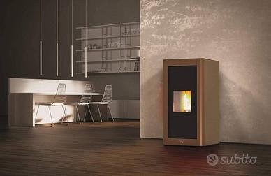 Termo stufa pellet Anselmo Cola POP 11kW ris acqua