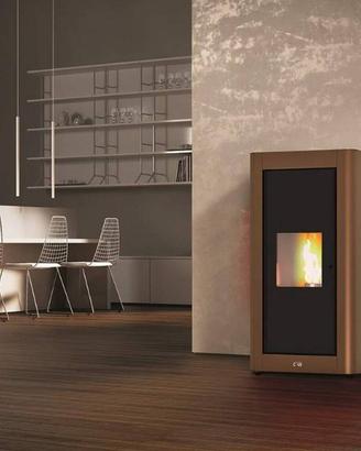 Termo stufa pellet Anselmo Cola POP 11kW ris acqua