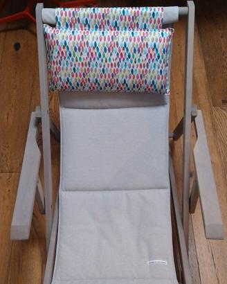 sdraio mare in legno