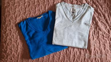 Maglioncini uomo scollo a V Diesel/Tommy Hilfiger 