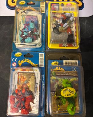 Lotto 4x action figure Gormiti Vintage