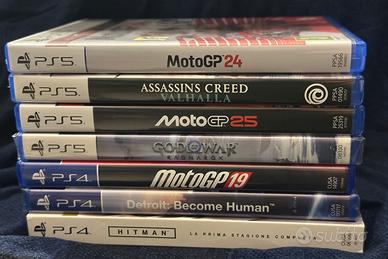 Videogiochi PS4 e PS5.