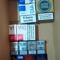 Pacchetti di sigarette Vuoti dagli anni 80