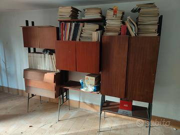 Mobile libreria stile svedese originale anni '60