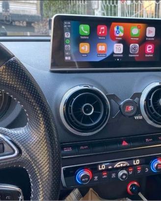 Autoradio CarPlay Android Auto per Audi A3 8V 10.2