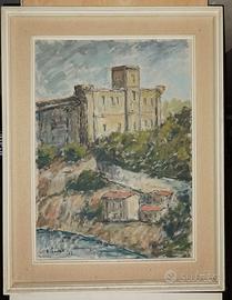 Quadro con castello