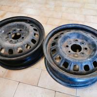 Coppia cerchi ferro Fiat Panda 141 (1986-2003)