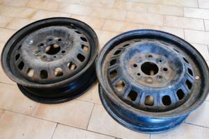 Coppia cerchi ferro Fiat Panda 141 (1986-2003)