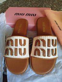 Sandali donna Miu Miu originali