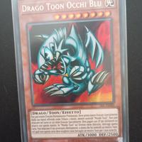 drago toon occhi blu + 4 carte