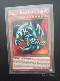 drago toon occhi blu + 4 carte