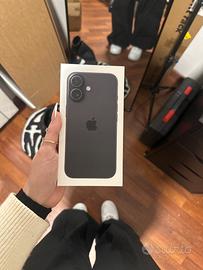 iPhone 16 Nero 128GB NUOVO Sigillato