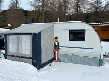 Veranda invernale roulotte