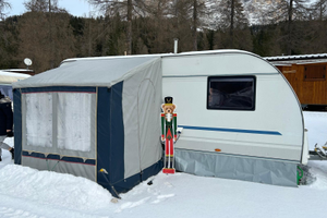 Veranda invernale roulotte