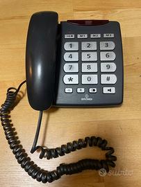 Telefono BRONDI fisso tasti grandi anziani