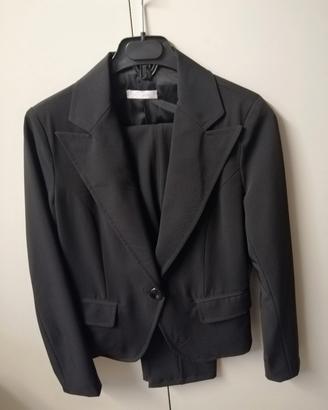 TAILLEUR DONNA PANTALONE NERO