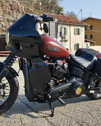 Harley Davidson Softail Street Bob Fxbb Club Style