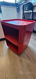Carrello Componibile Kartell 4970 Rosso - 