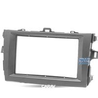 CORNICE NERA RADIO 2-DIN PER TOYOTA COROLLA 07-13