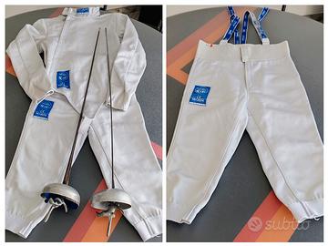 Kit scherma mancino – Taglia 46 - Lame 85cm