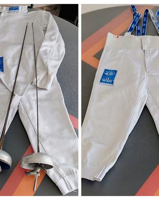 Kit scherma mancino – Taglia 46 - Lame 85cm