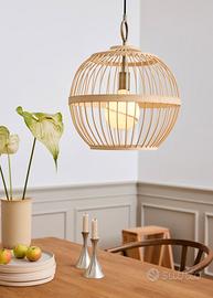 Lampadario bambù design nordico - Halo Design