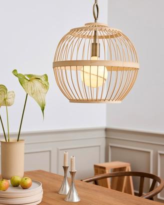 Lampadario bambù design nordico - Halo Design