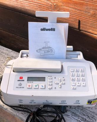 Telefono con fax vintage Olivetti