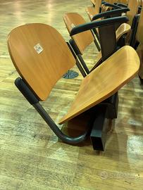 Set 3 sedie cinema ribaltabili